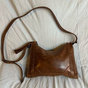 Frye Brown Leather Crossbody